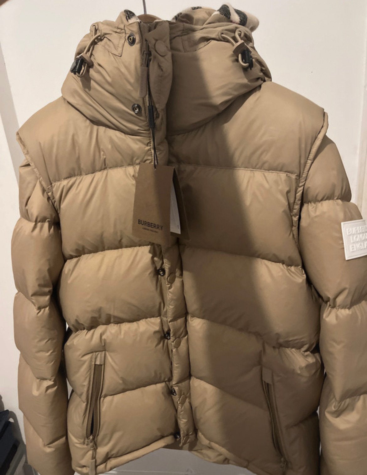 Burberry, Ophalen of Verzenden, Nieuw, Maat 56/58 (XL), Beige