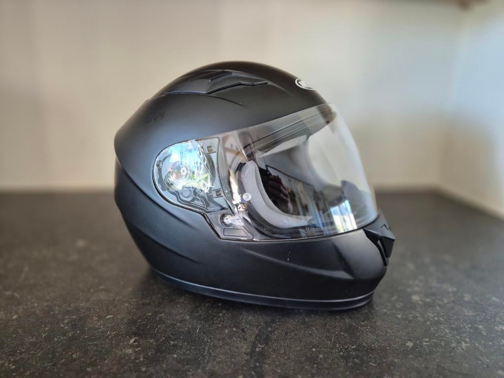 MTR Integraalhelm Mat Zwart, Overige merken, XXS, Kinderen, Ophalen of Verzenden