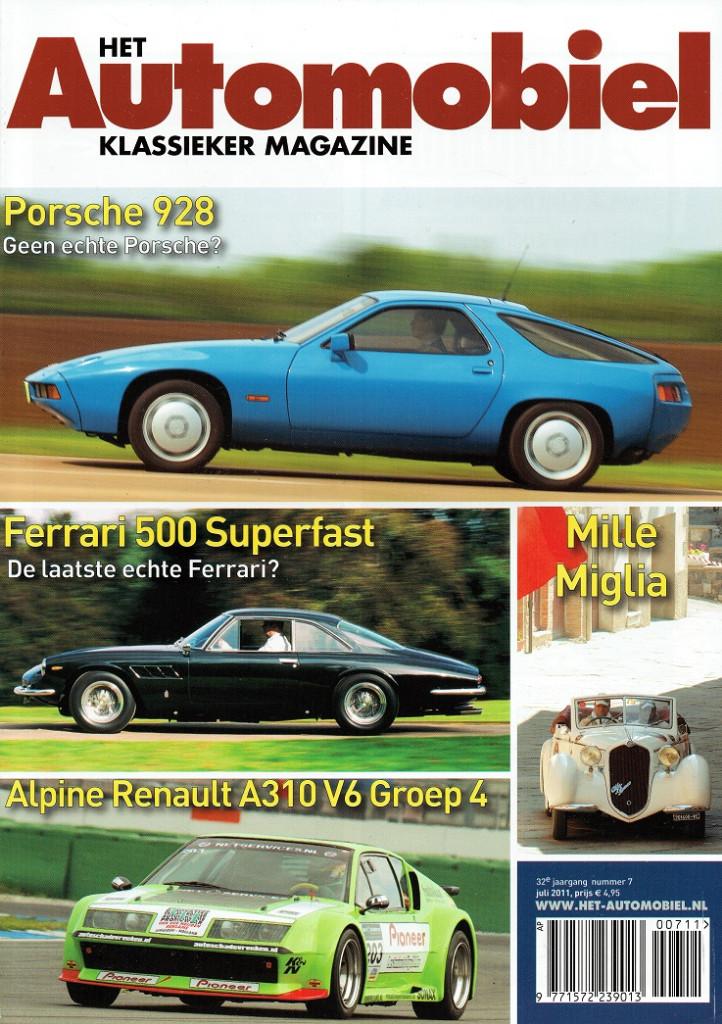 Het Automobiel 2011 nr. 7 (o.a. Ferrari 500 Superfast), Verzenden, Gelezen, Algemeen