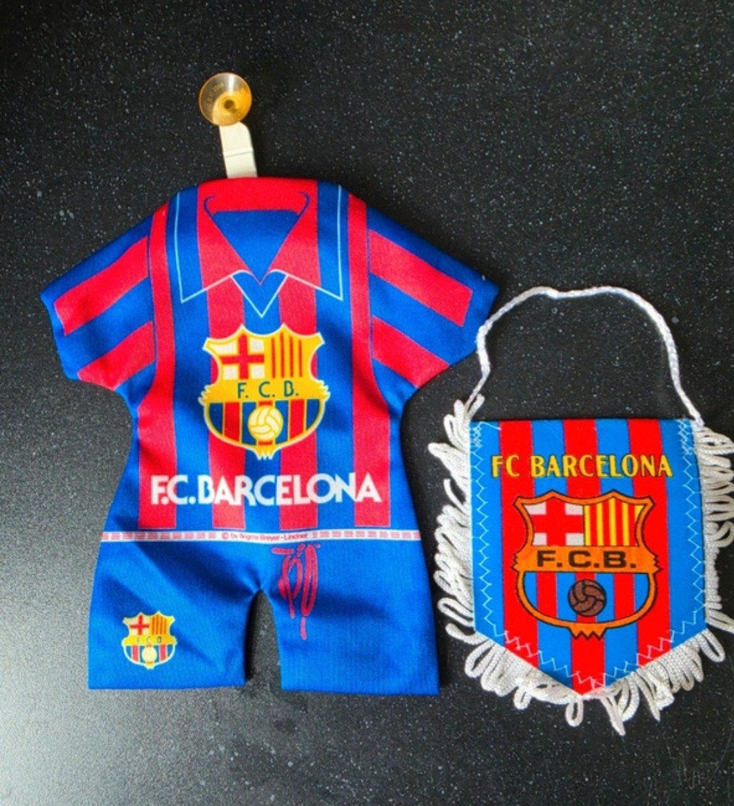 Barcelona mini-dress en vaantje, Verzenden, Buitenlandse clubs, Vaantje of Sjaal