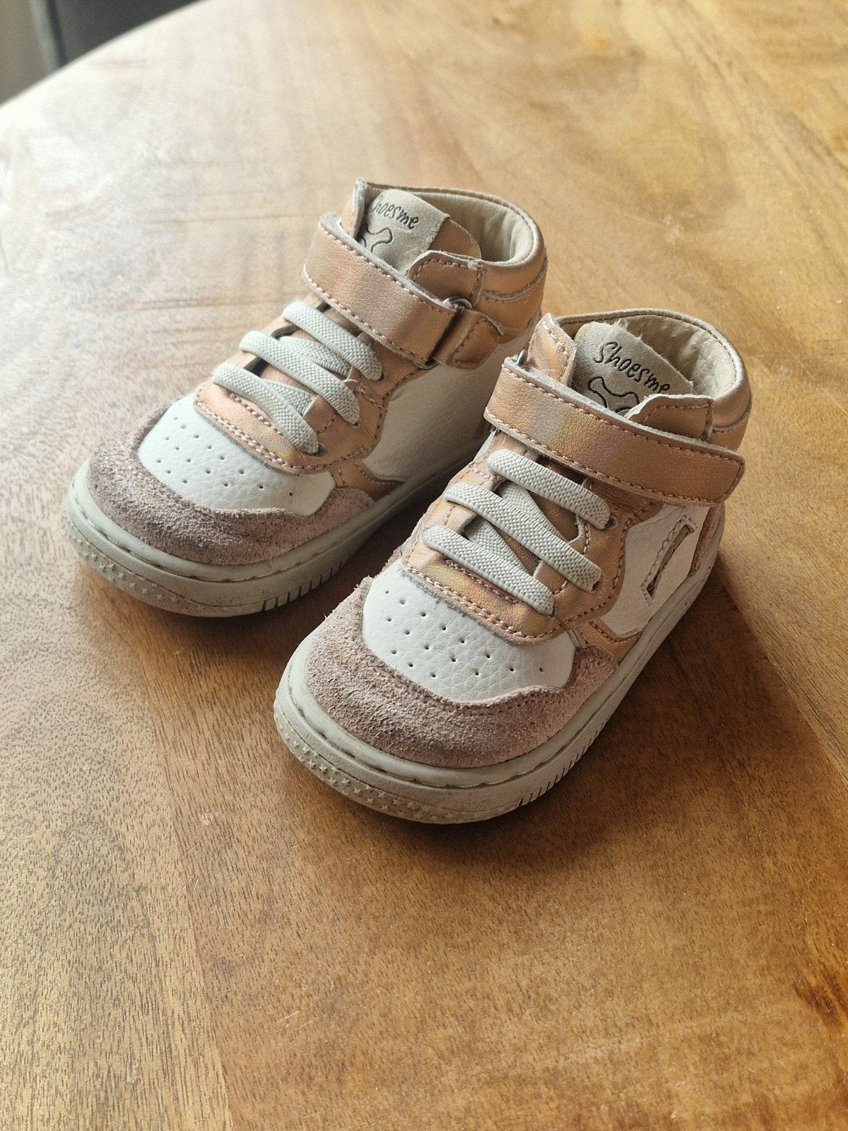 Shoesme leren roze schoenen maat 22, Ophalen of Verzenden, Meisje, Schoenen