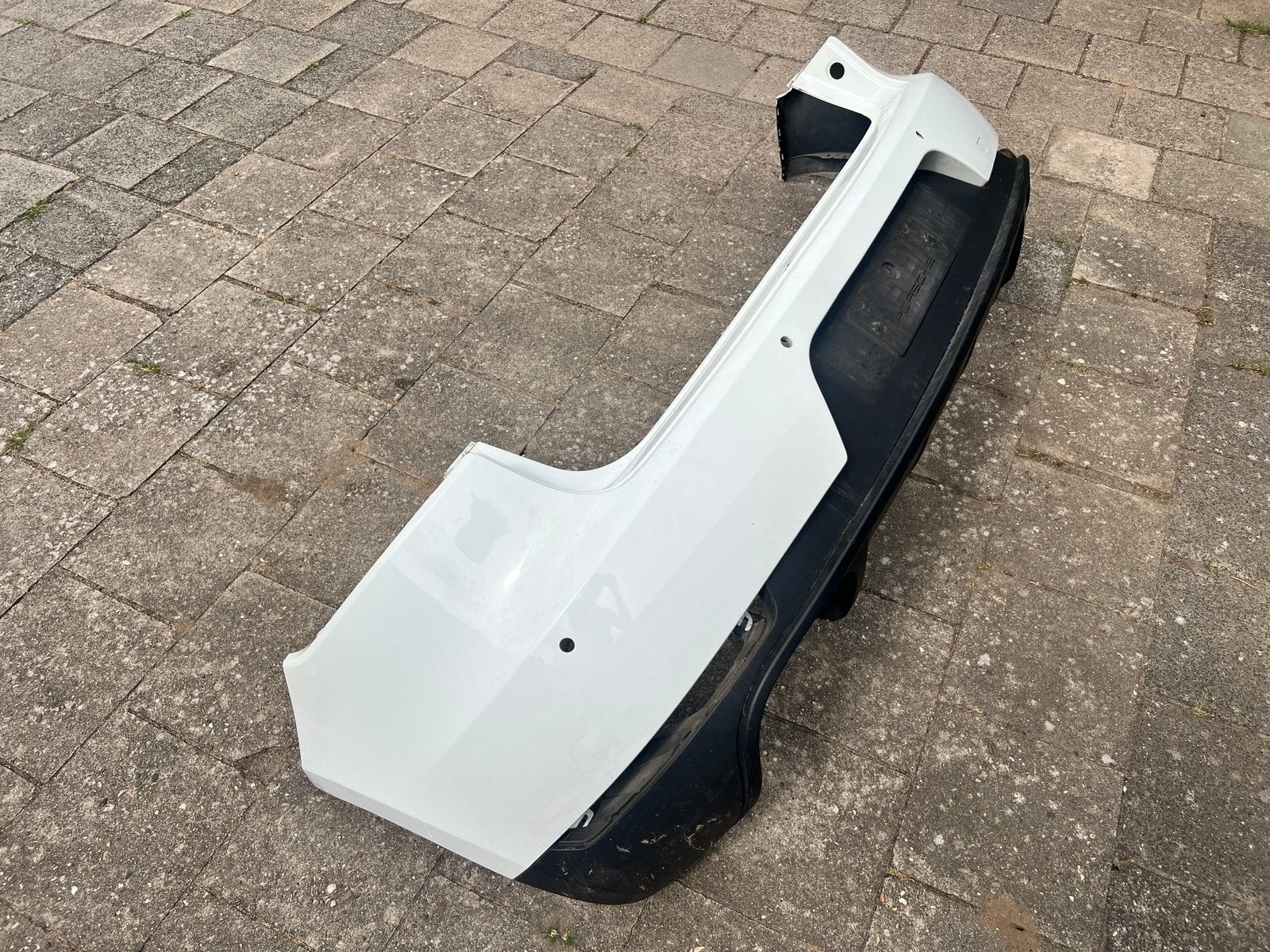 Porsche Macan S 95B achterbumper wit, Ophalen of Verzenden