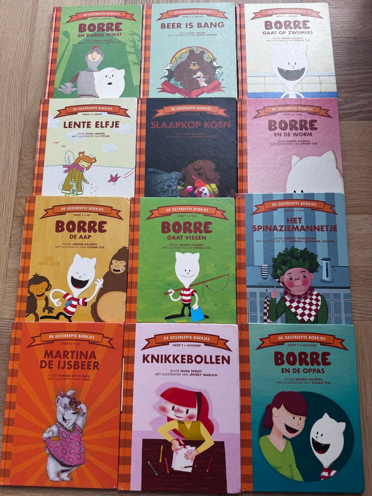 12 Borre lees boekjes groep 2, Boeken, Ophalen of Verzenden, Fictie algemeen