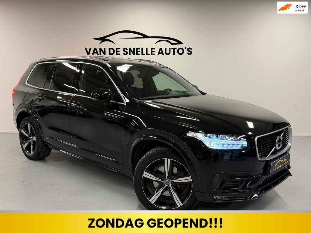 Volvo XC90 2.0 D5 AWD R-Design PANO/CAMERA/HUD/STUURVERW/GRO, Auto's, Volvo, Gebruikt, Euro 6, 4 cilinders, 1969 cc