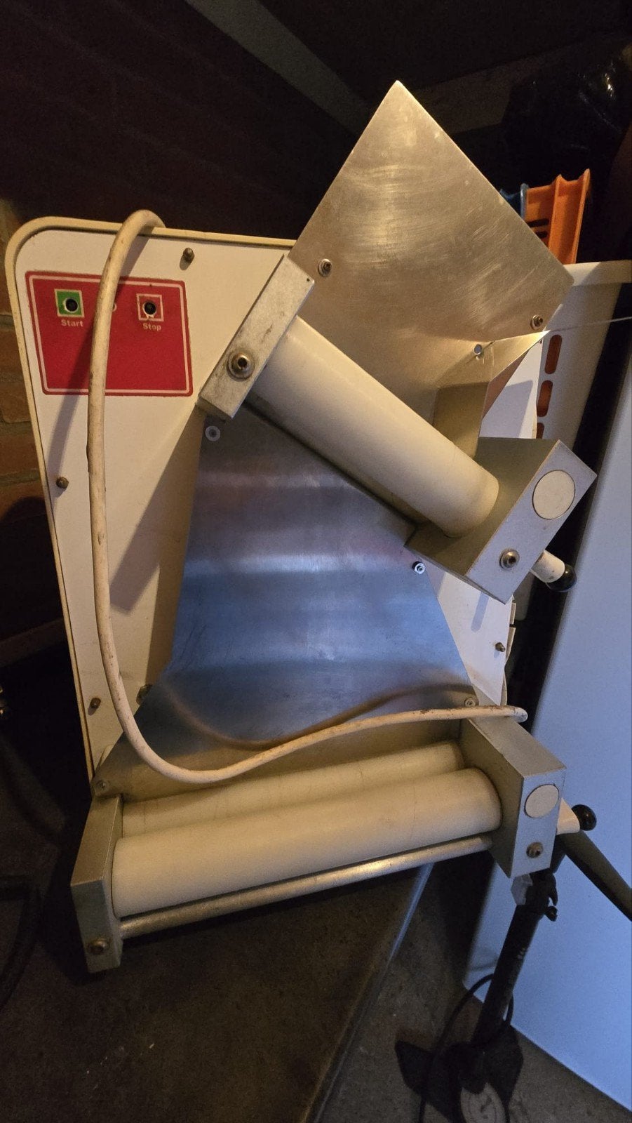 Professionele deegroller / pizzadeeg machine, Ophalen of Verzenden, Gebruikt