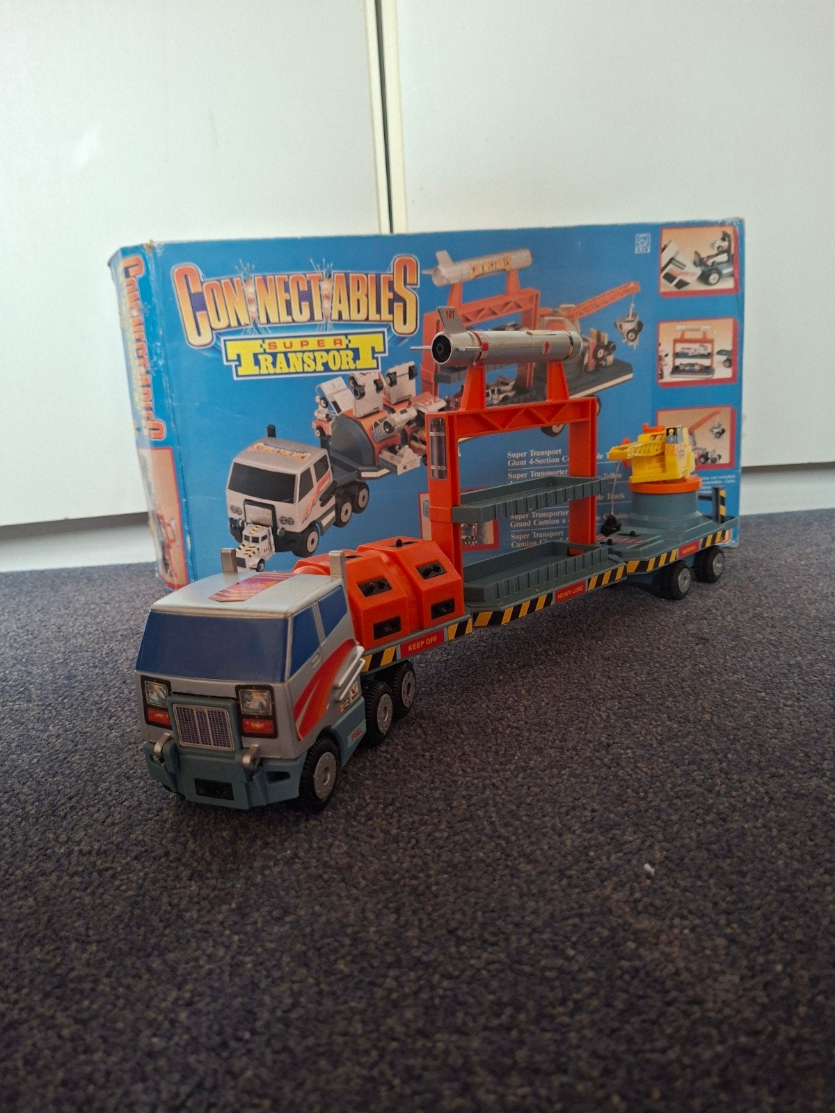 Matchbox Connectables Supertransport 1989, Kinderen en Baby's, Ophalen of Verzenden, Gebruikt