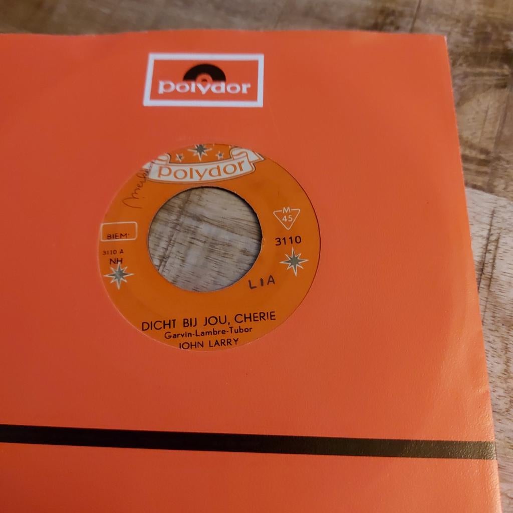 John larry  / dicht bij jou, cherie, Ophalen of Verzenden, Zo goed als nieuw