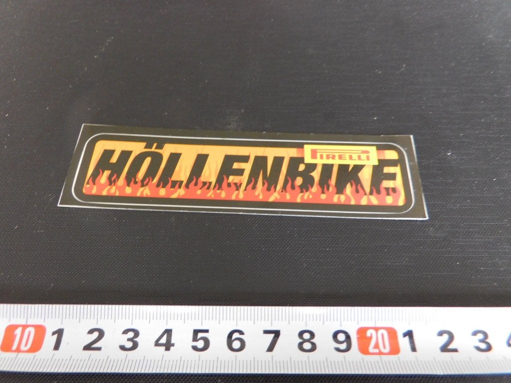 sticker PIRELLI  Höllenbike, Ophalen of Verzenden, Zo goed als nieuw