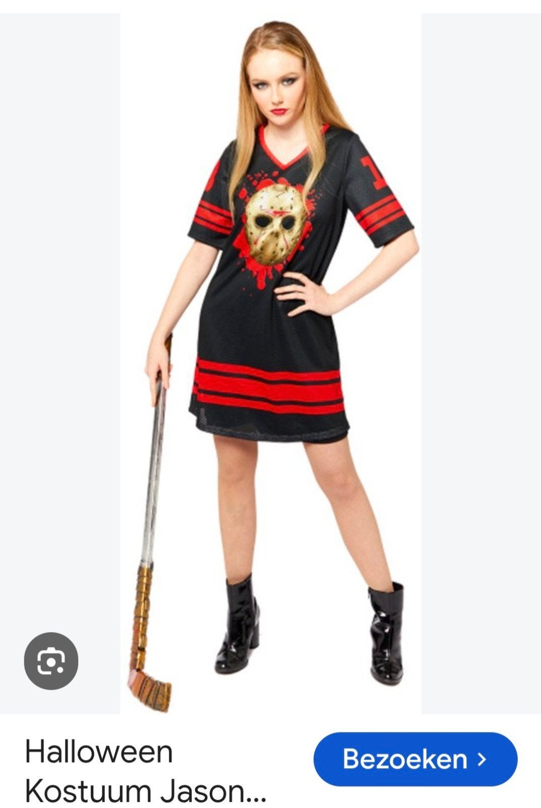 partij 16 stuks Jason Voorhees Halloween jurk - Maat L, Amscan International Ltd, Bradbourne Point, Bradbourne Road, Milton Keynes, MK7 8AT, UK