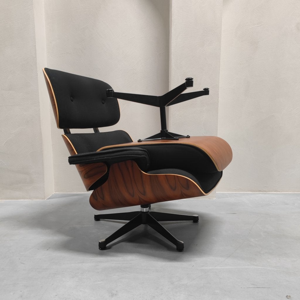 Vitra Eames lounge chair twill incl. ottoman limited edition, Ophalen of Verzenden