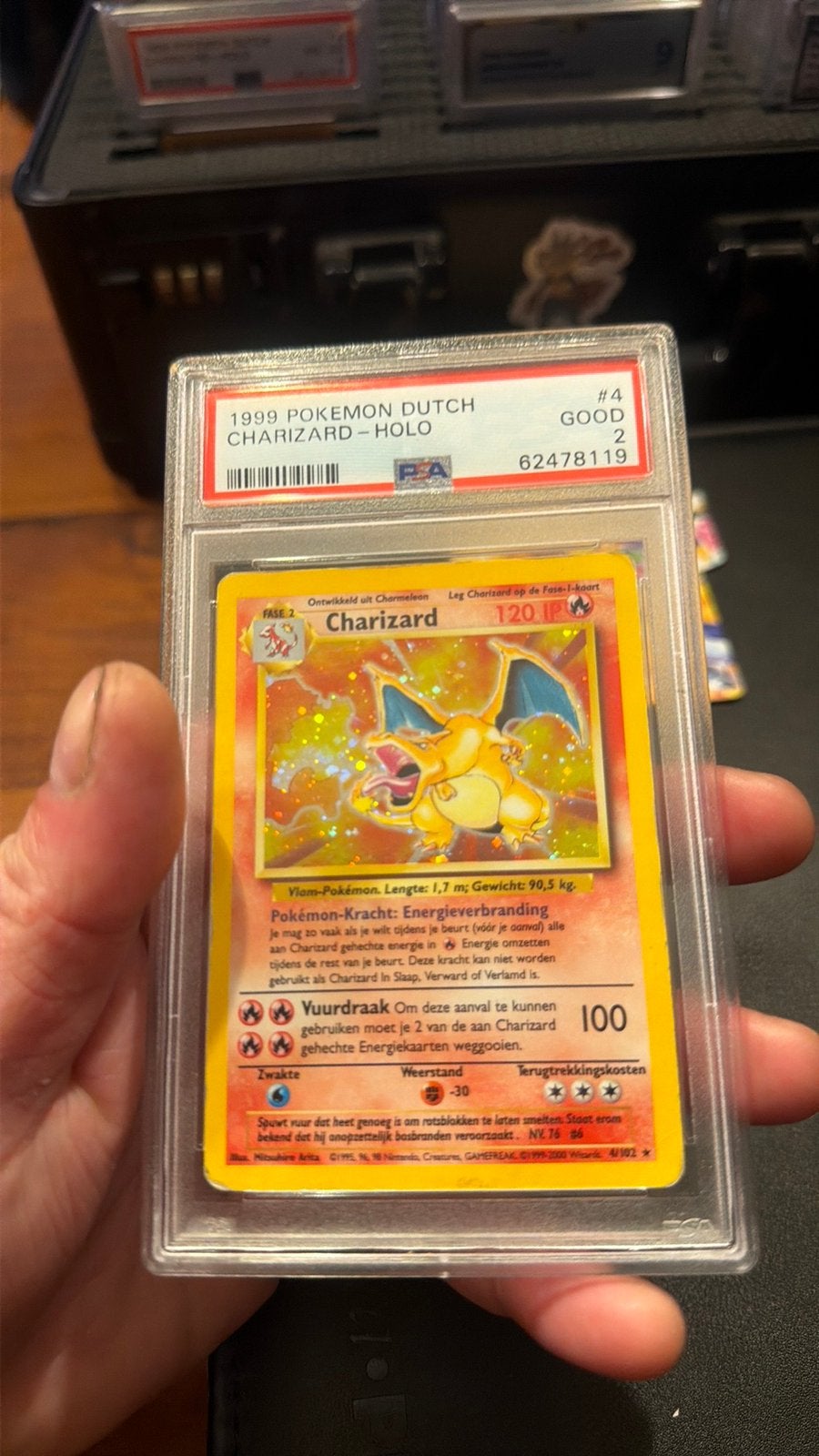 Charizard base set, Ophalen of Verzenden, Nieuw