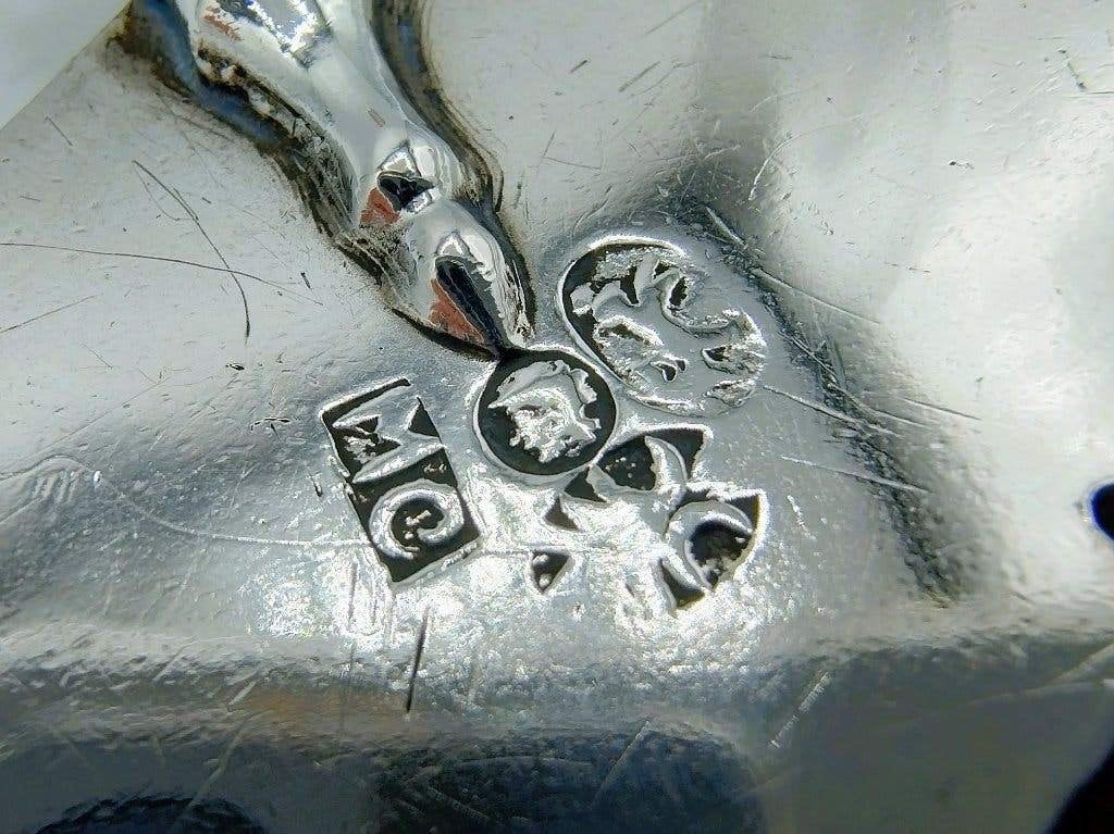 Zilveren tasbeugel met tashaak, C. Murk en A.J. de Ruiter, Verzenden, Zilver