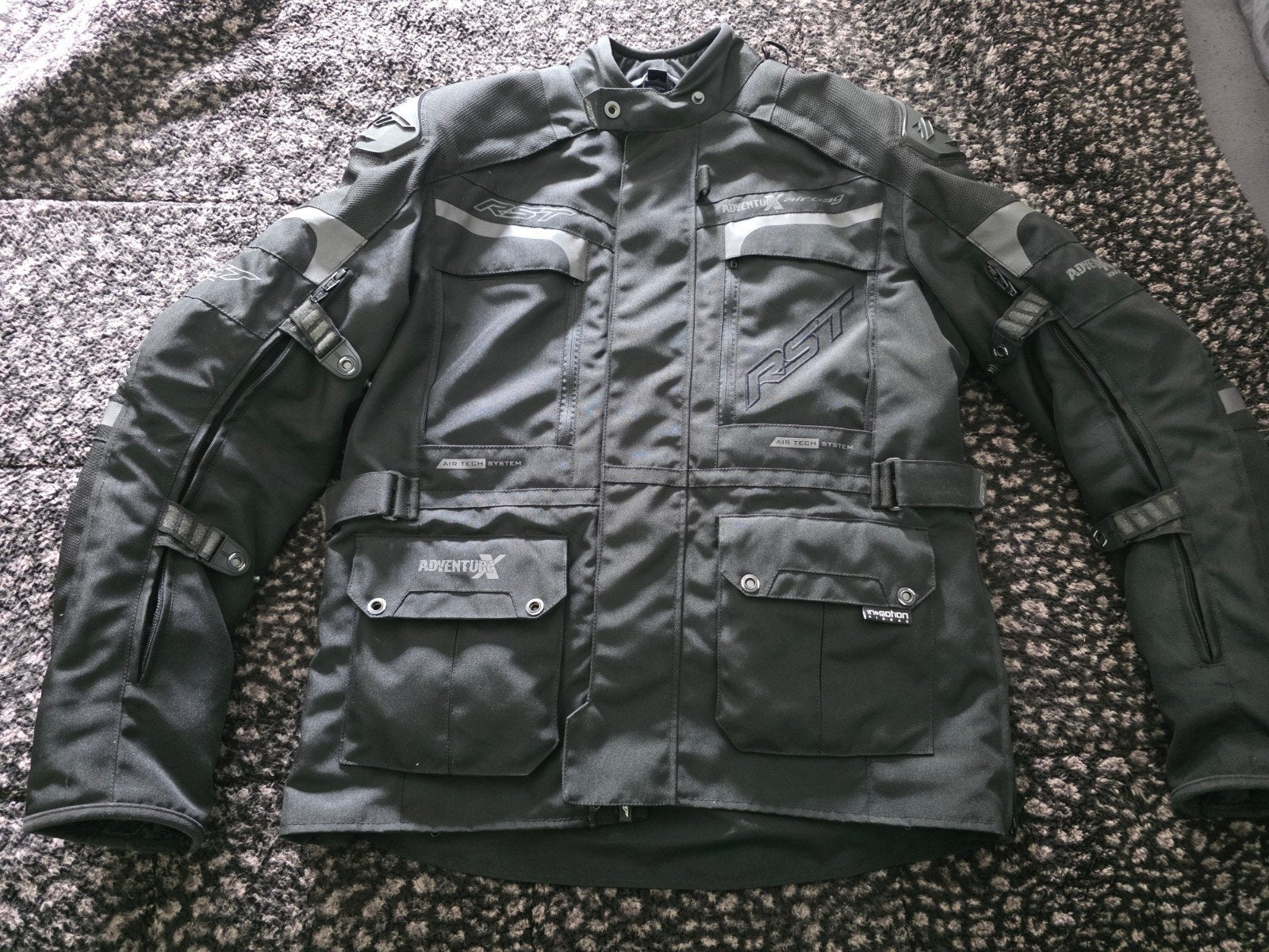 Rst motor pak Airbag  Broek Complete set tour / Adventure, Motoren, Ophalen of Verzenden, Tweedehands, Dames, Combipak