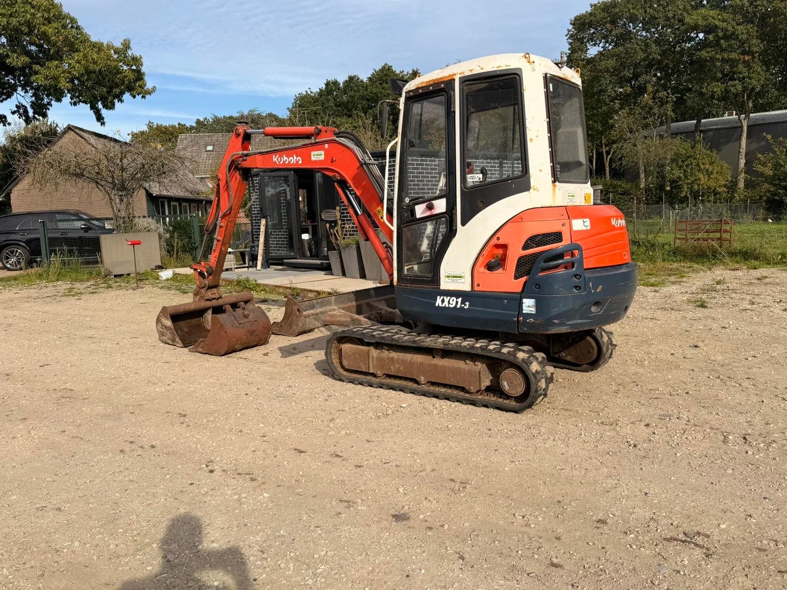 Kubota KX91 KX91-3 (bj 2008), Zakelijke goederen, Jansen Machines, Albert@jansen-machines.com, Topperweg 60
3774 LJ  Kootwijkerbroek