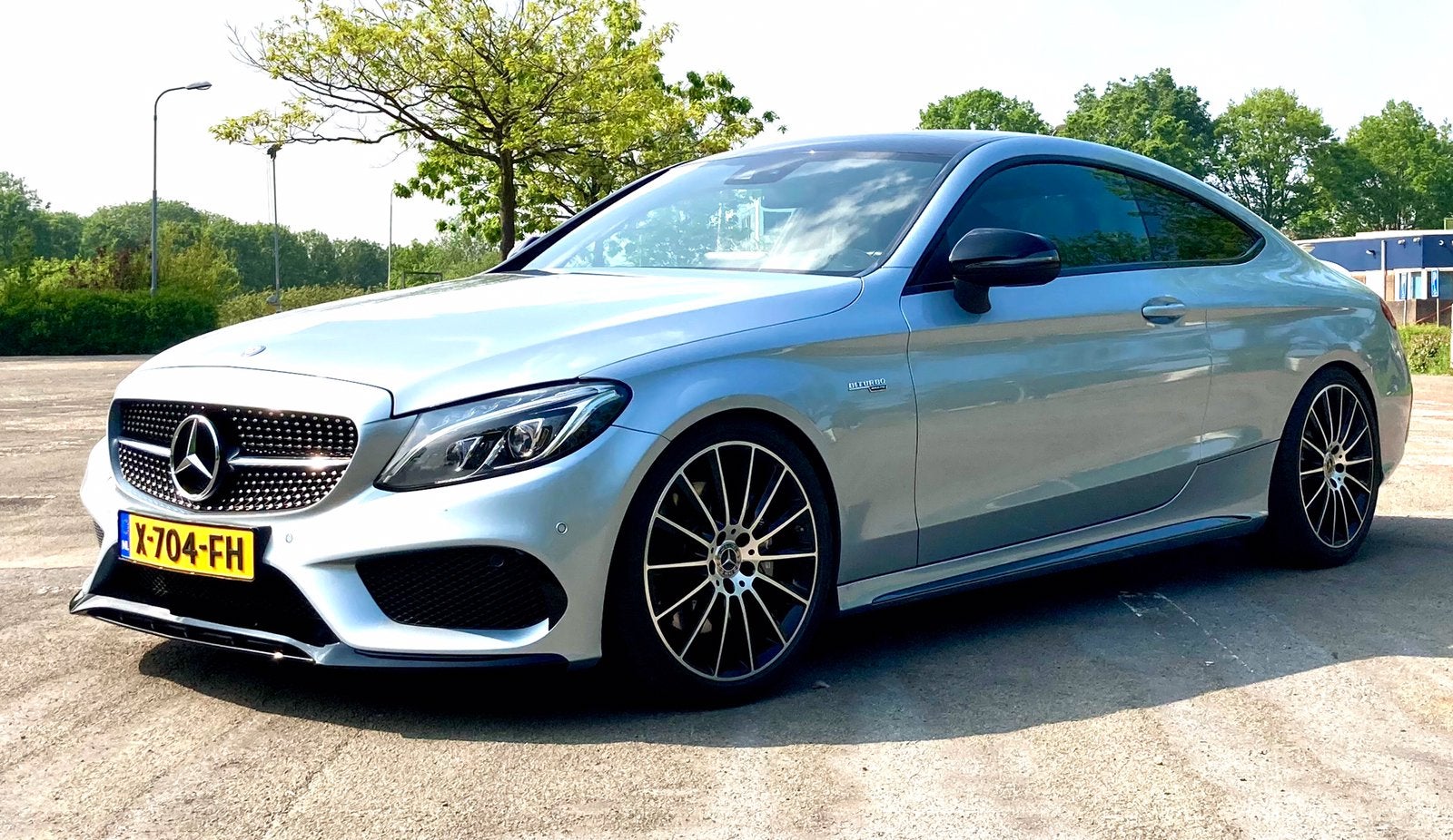 Mercedes-Benz C-Klasse C400/43 AMG coupé 4 matic 65000km, Auto's, Automaat, Zwart, Vierwielaandrijving, Particulier