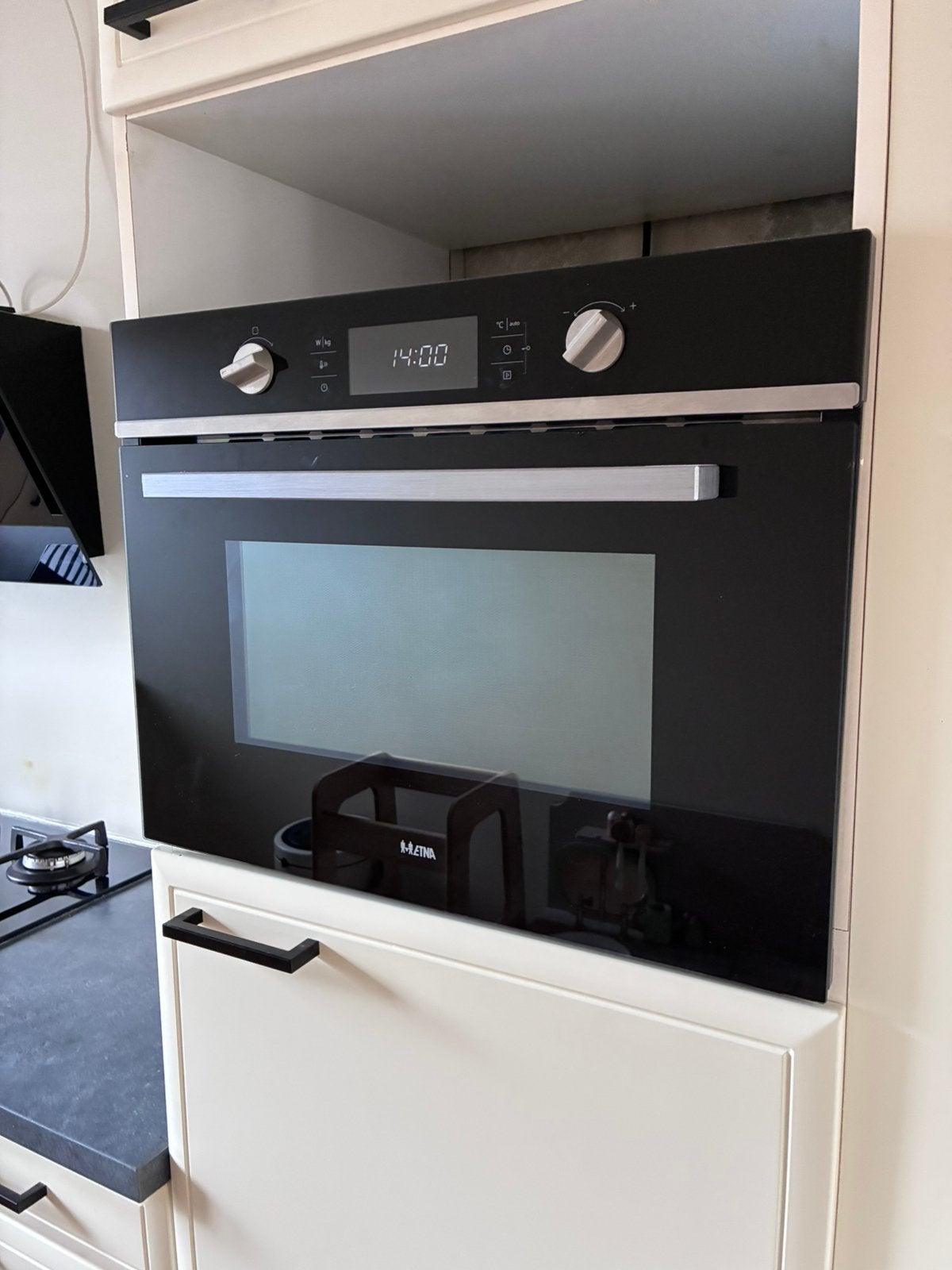 Inbouw Etna combi oven / magnetron, Witgoed en Apparatuur, Ovens, Ophalen, Gebruikt, Combi-oven, Inbouw