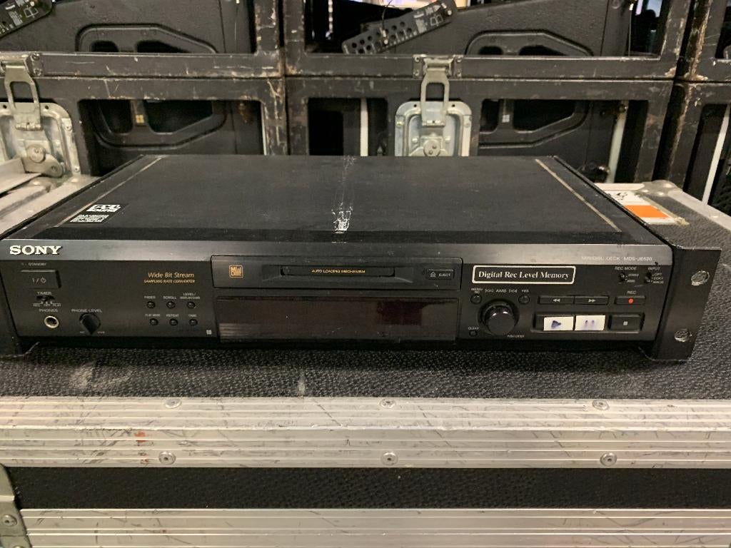 Sony MDS-JE520 // Stereo Minidisc Recorder, Ophalen, Minidisc-recorder