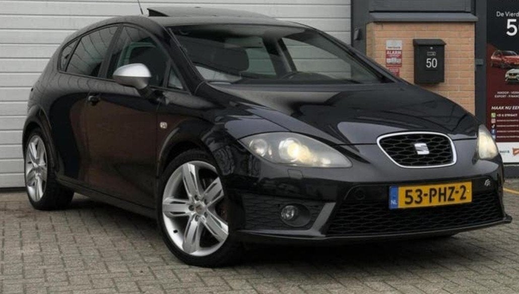 Seat Leon 2.0 Tfsi 16V 155KW FR DSG 2011 Zwart, Auto's, 1325 kg, 4 cilinders, 1984 cc, Leon