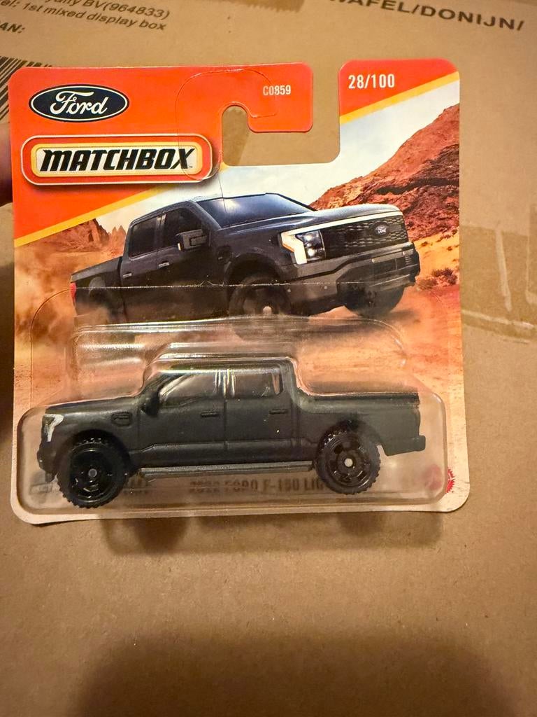 Matchbox Ford F-150, Ophalen of Verzenden, Zo goed als nieuw, Auto
