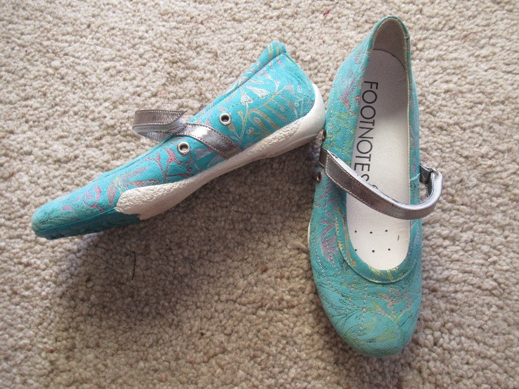 FOOTNOTES Damesschoenen maat 37 nieuw blauw/aqua € 45, Overige kleuren, Overige typen, Nieuw, Ophalen of Verzenden