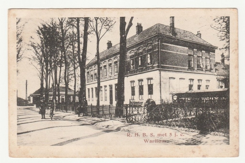 Warffum - RHBS met 5jc, Verzenden, Voor 1920, Gelopen, Groningen