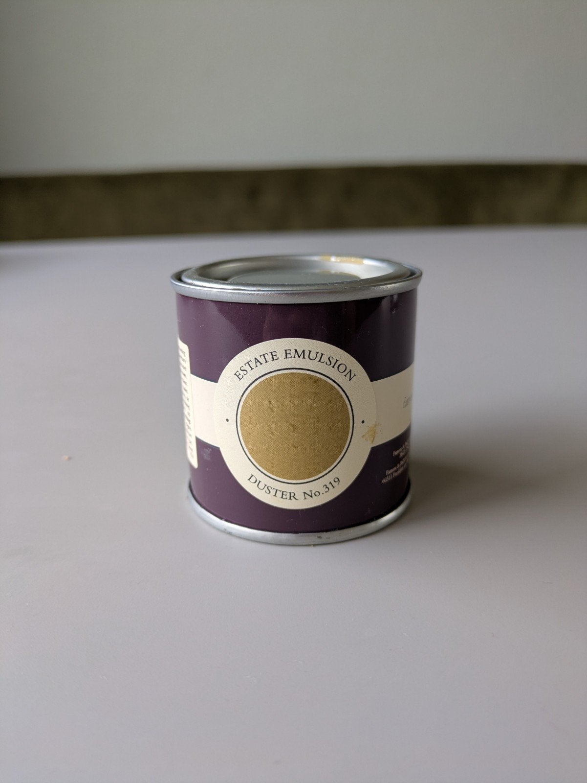 Farrow & Ball - Sample - Verf tester - Duster, Ophalen of Verzenden