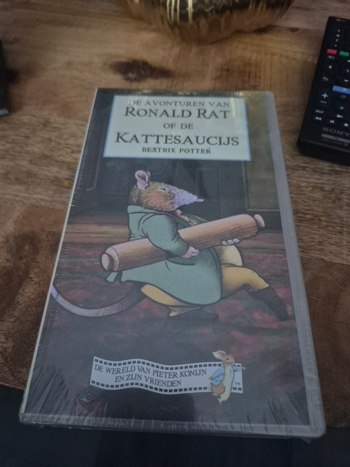 De Avonturen van Ronald Rat of De Kattesaucijs - VHS, Alle leeftijden, Familie, Nieuw in verpakking, Film