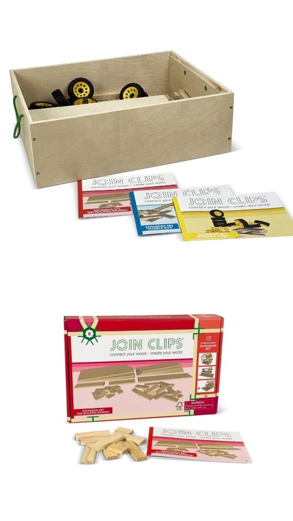 join clips: luxe 3 in 1 set JC31 & grote bouwplaten JCB, Ophalen of Verzenden, Nieuw, Overige merken