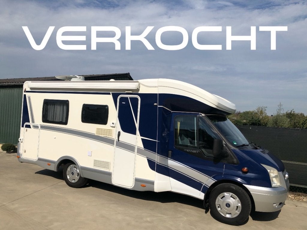 Queensbed 140pk Chausson Flash 12 Bj 2010 Airco Camera, Caravans en Kamperen, Ringverwarming, Ford, 6 tot 7 meter, Tot en met 3