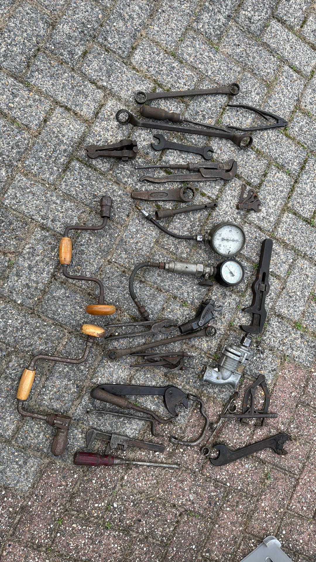 Divers (vintage) handgereedschap, Ophalen, Gebruikt