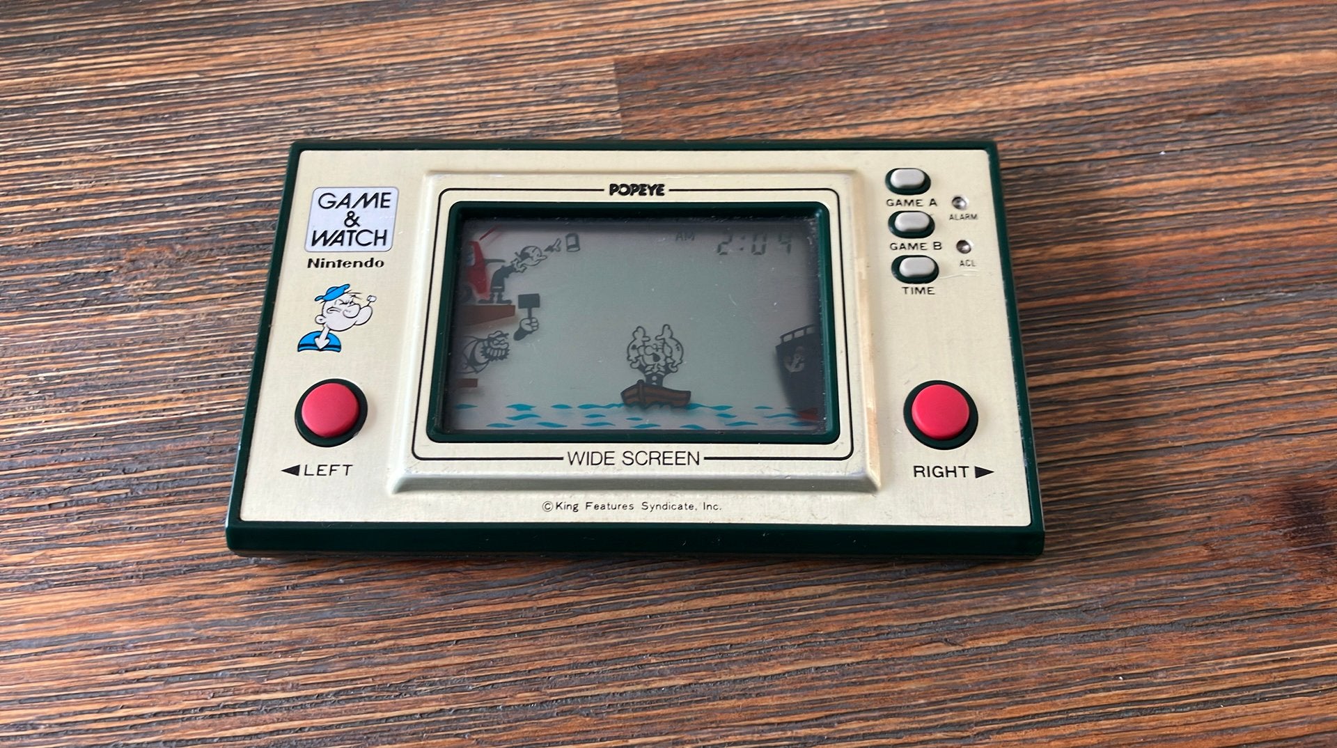 Game & watch Nintendo Popeye, Spelcomputers en Games, Spelcomputers | Overige, Ophalen, Gebruikt