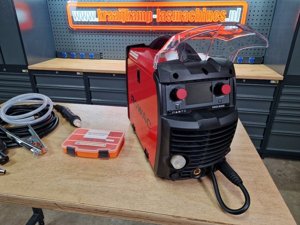 Röwac MIG/MAG 200S Ecoline 230v, Ophalen of Verzenden, Nieuw, 150 tot 250 ampère, Co2