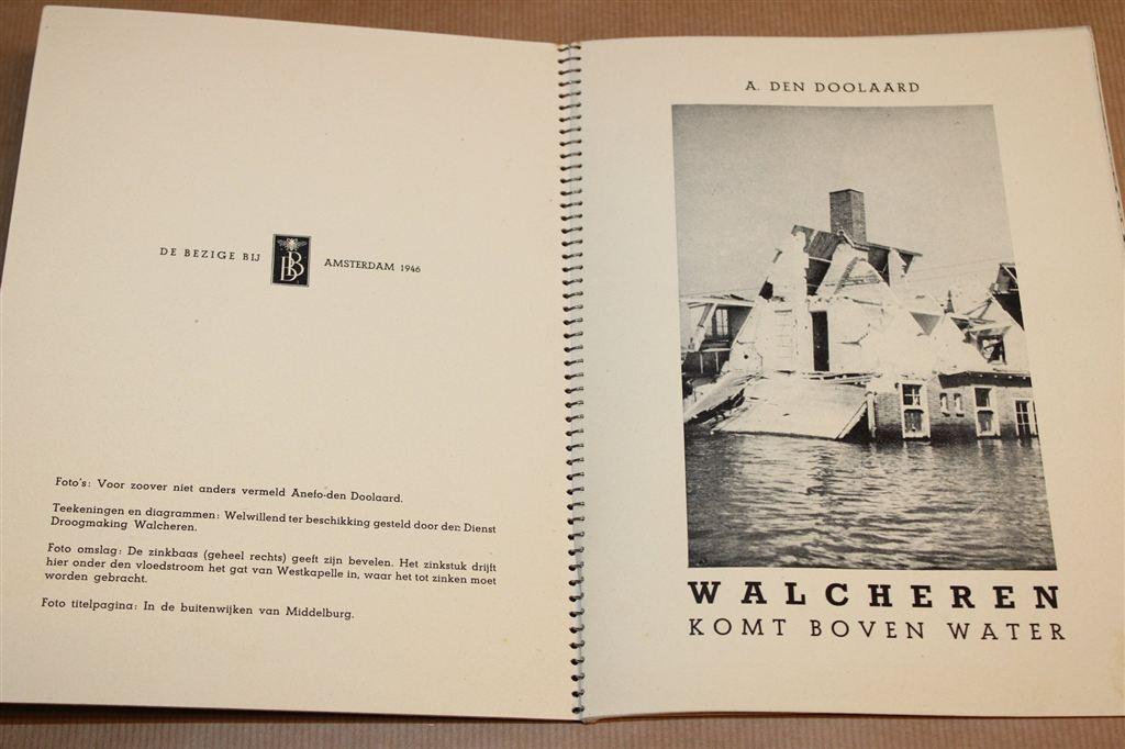 Walcheren Komt Boven Water — A. den Doolaard [1946], Ophalen of Verzenden, Gelezen