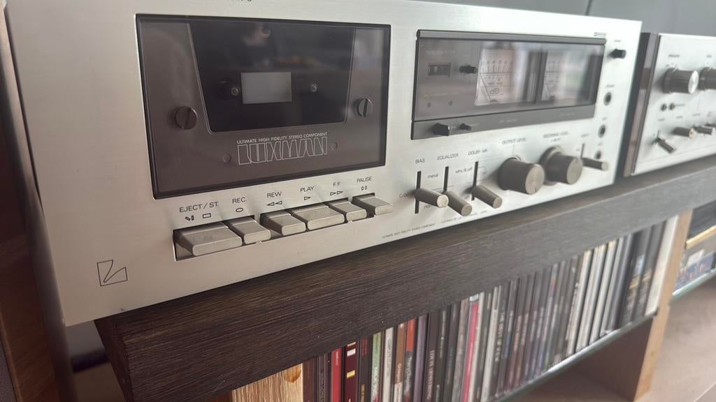 Luxman K-5, Ophalen of Verzenden, Dubbel, Overige merken, Auto-reverse