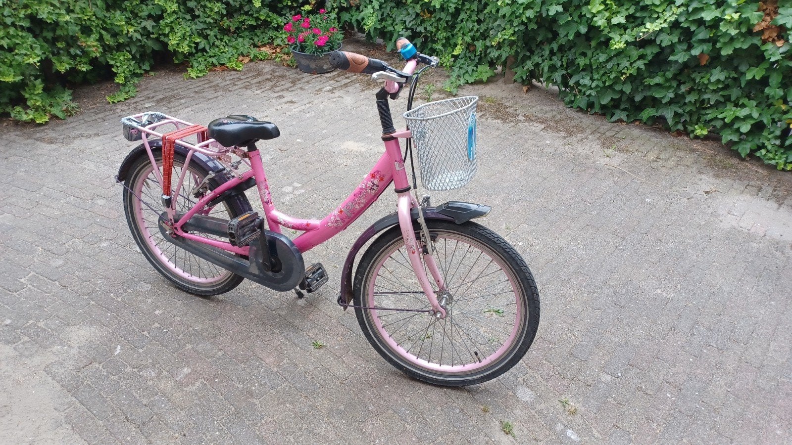 Meisjesfiets Loekie Prinses 20 inch, Fietsen en Brommers, Fietsen | Meisjes, Ophalen, Gebruikt, 20 inch
