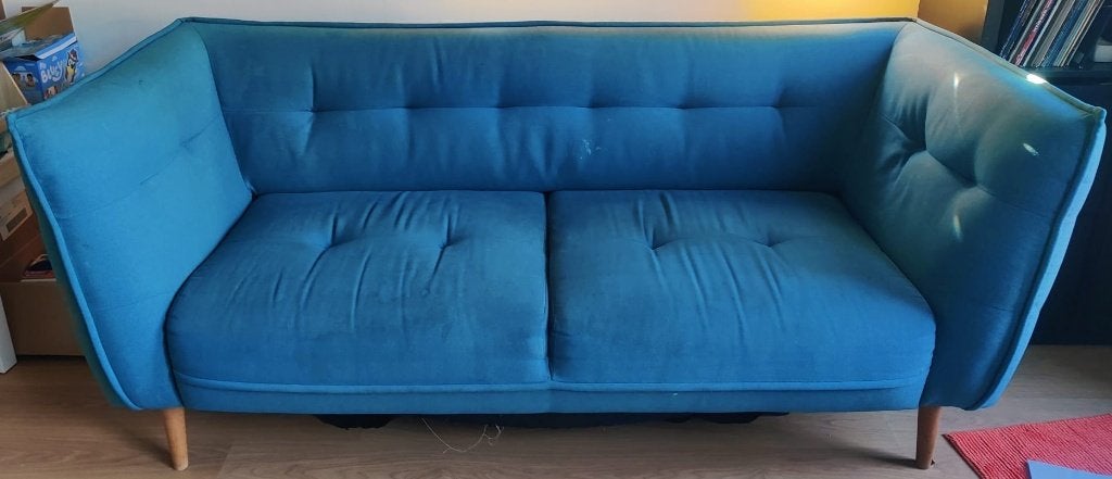 Tweezitsbank - Gratis, Ophalen, Gebruikt, 150 tot 200 cm, Tweepersoons