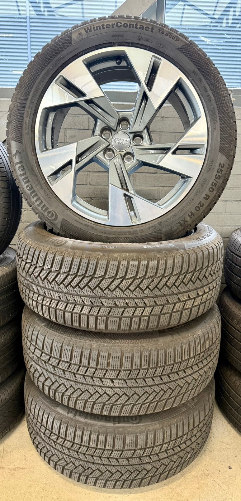 Audi Etron winterset origineel 20”, Auto-onderdelen, Banden en Velgen, 20 inch, Winterbanden, Ophalen of Verzenden