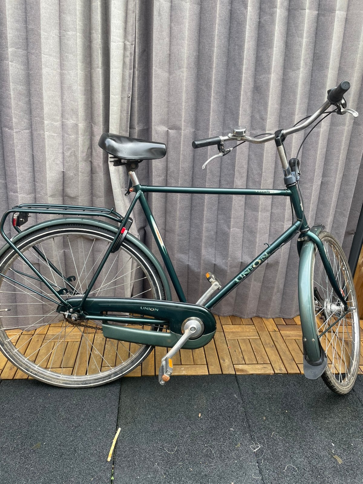 Te Koop Nette Goede Union Herenfiets, Fietsen en Brommers, Gebruikt, Versnellingen, 57 tot 61 cm, Trommelrem