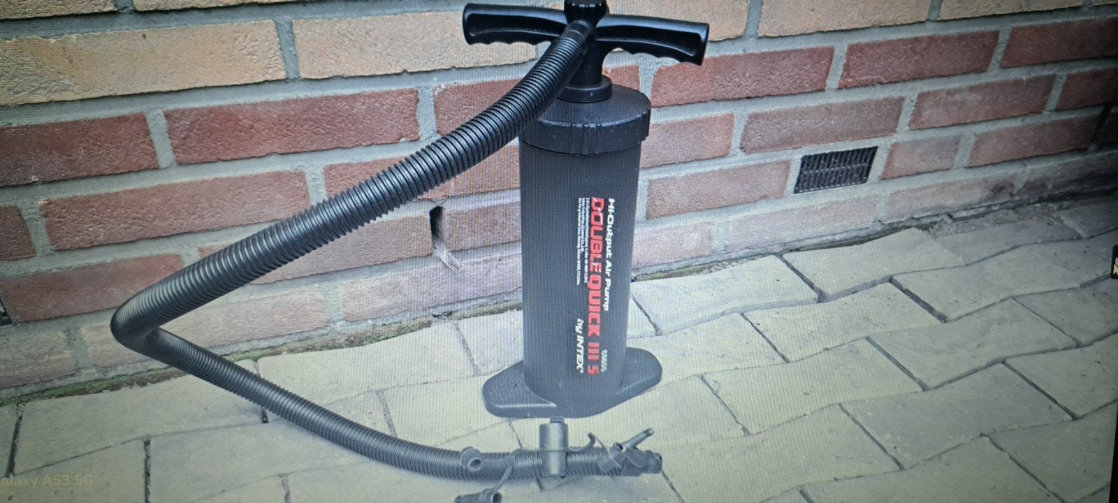 Intex Double Quick III S Hi-Output Luchtpomp, Ophalen of Verzenden, Nieuw