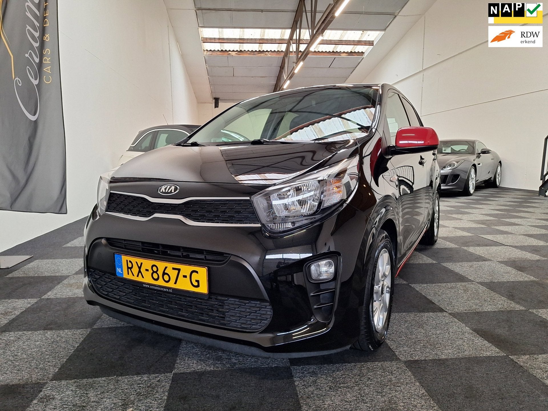 Kia Picanto ComfortPlusLine Navigator Sport. 55.000 km NAP., Auto's, Voorwielaandrijving, Dealer onderhouden, Stof, Gebruikt