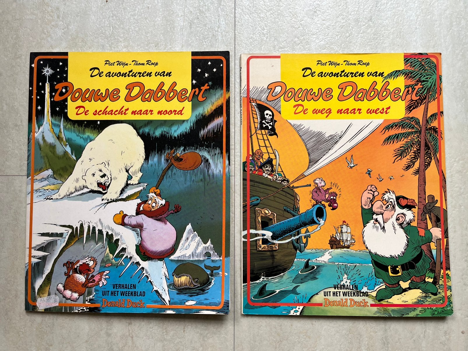 Douwe Dabbert 2 delen, Meerdere stripboeken, Ophalen of Verzenden, Gelezen