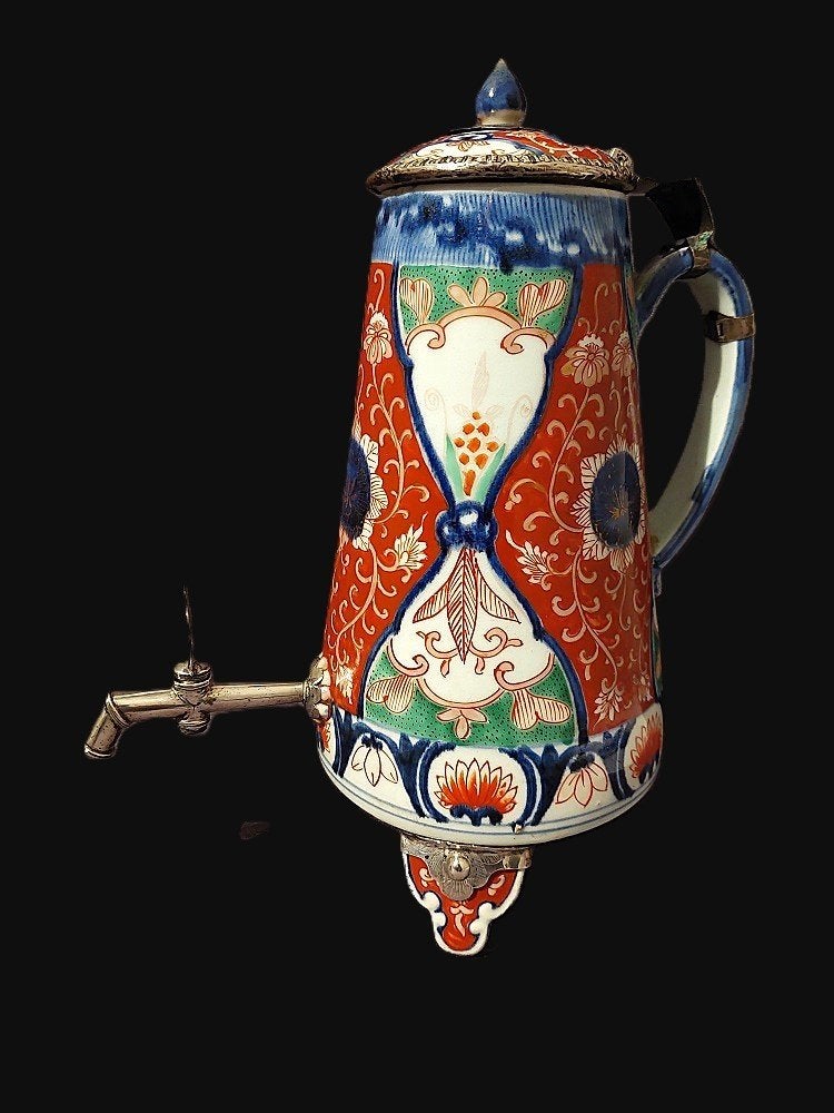 Vroeg 18e-eeuwse Imari porseleinen Kraantjeskan., Antiek en Kunst, Ophalen of Verzenden