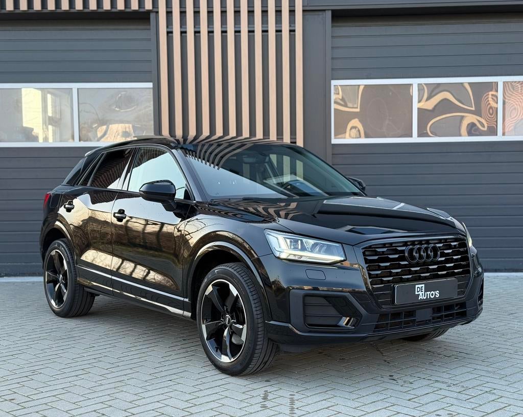 Audi Q2 1.4 TFSI DSG / S-LINE / PANO / LED / VOL!, Auto's, Stof, Bluetooth, 4 cilinders, Zwart