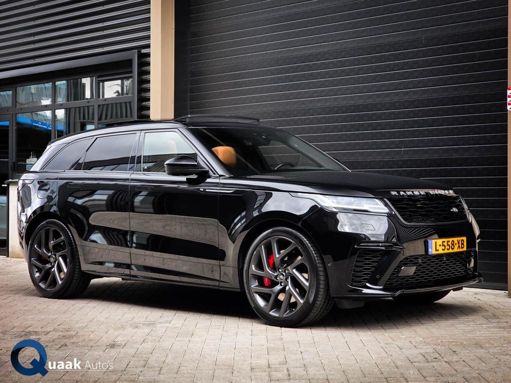 Land Rover Range Rover Velar SV 5.0 V8 | PANO | E. TREKHAAK, Automaat, Gebruikt, Zwart, Leder