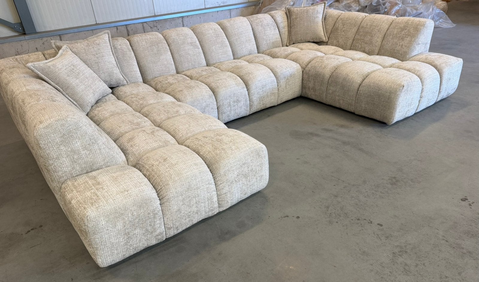 Luxe U - vormige Bubble bank.