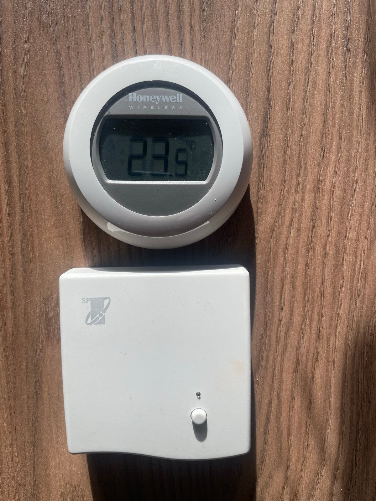 Honeywell Draadloze open Thermostaat met Ontvanger, Doe-het-zelf en Verbouw, Ophalen of Verzenden, Slimme thermostaat, Zo goed als nieuw