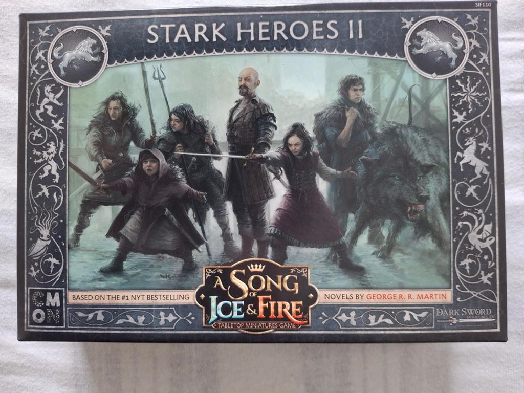 A Song of Ice & Fire: Stark Heroes II - Miniatuurspel, Ophalen of Verzenden, Nieuw, Lord of the Rings, Figuurtje(s)