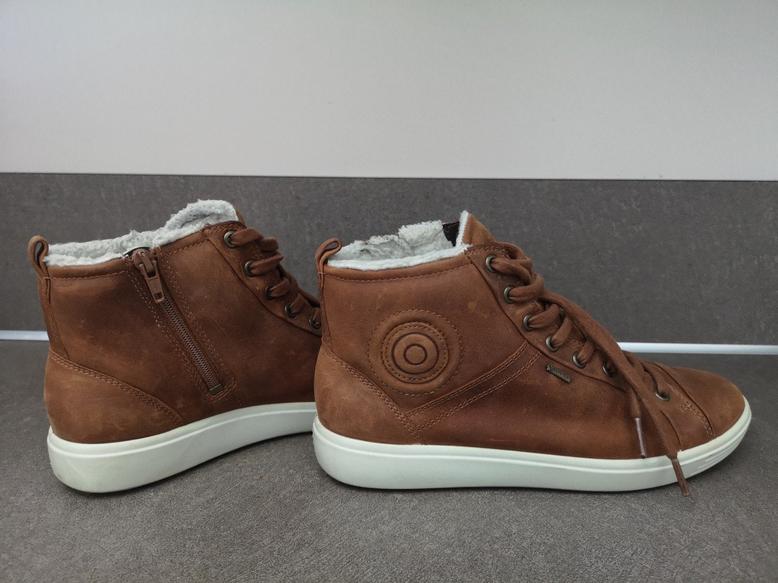 Ecco Gore-Tex halfhoge schoenen maat 39, Ecco, Ophalen of Verzenden, Zo goed als nieuw