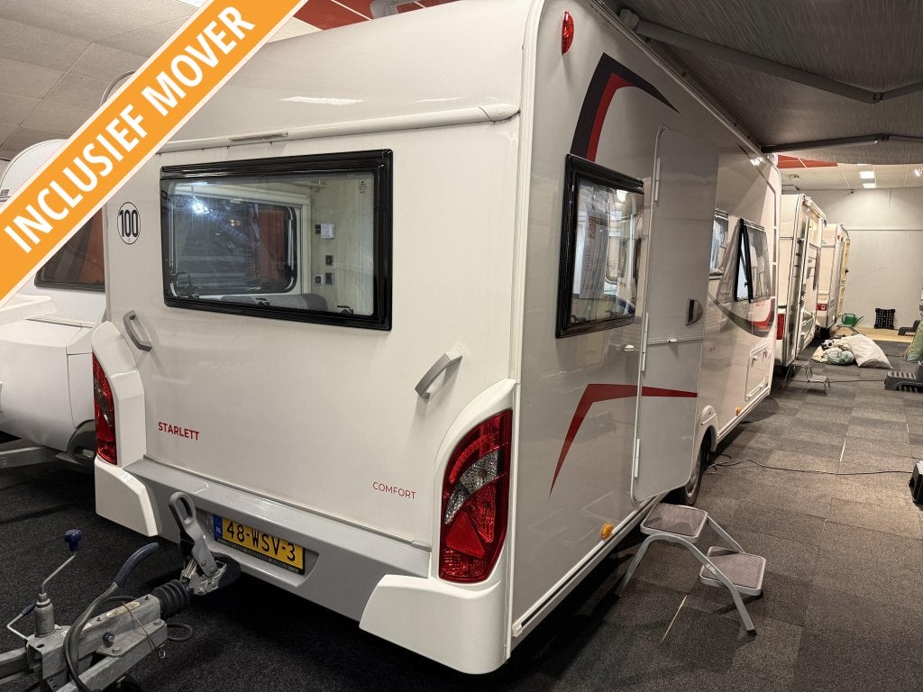 STERCKEMAN COMFORT 480CP EILANDBED RONDZIT-MOVER-THULELUIFEL, Caravans en Kamperen, Caravans, Sterckeman, Rondzit, Bedrijf, 750 - 1000 kg