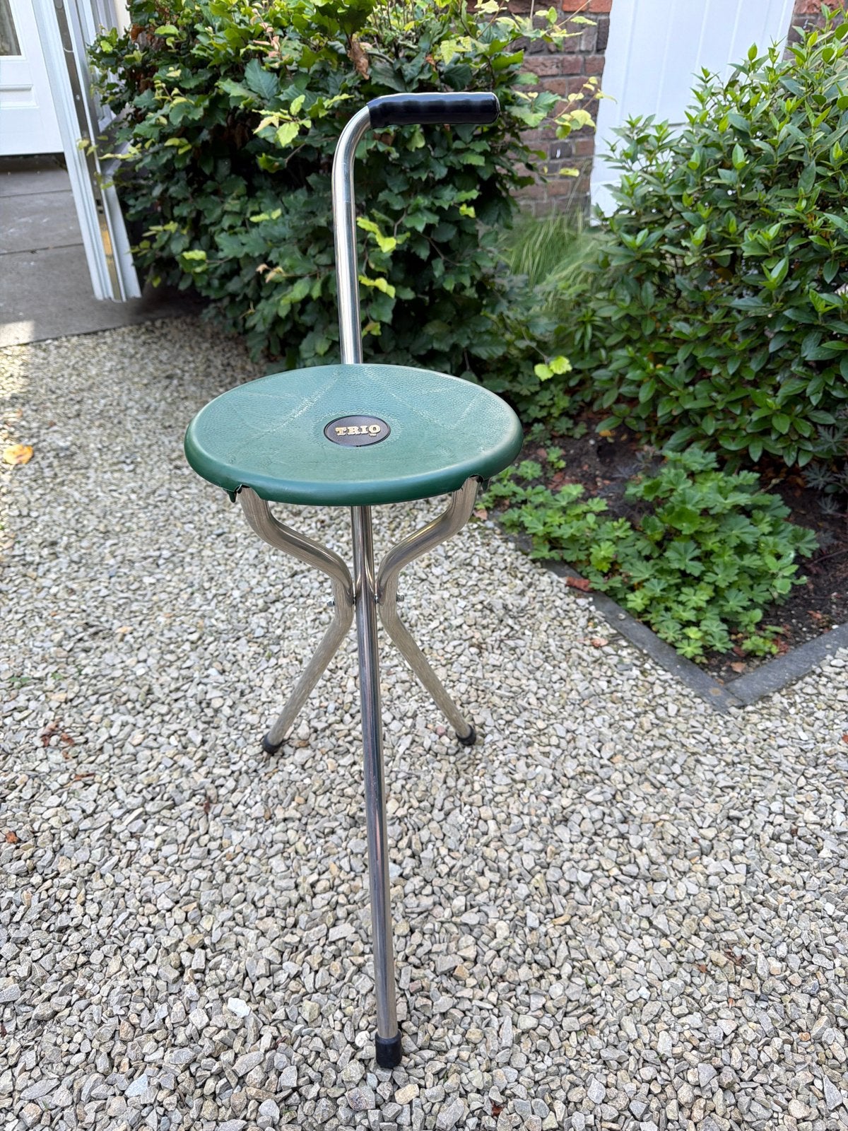 Driepoot krukje van Trio, Ophalen, Opvouwbaar, Zo goed als nieuw